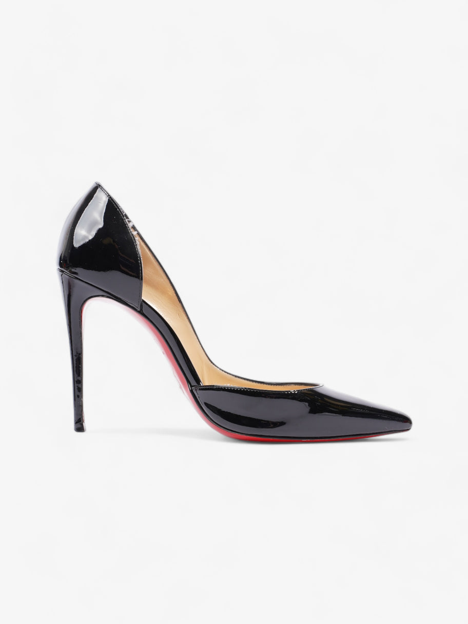 Christian Louboutin Iriza 100mm Black Patent Leather EU 38.5 UK 5.5 Image 4