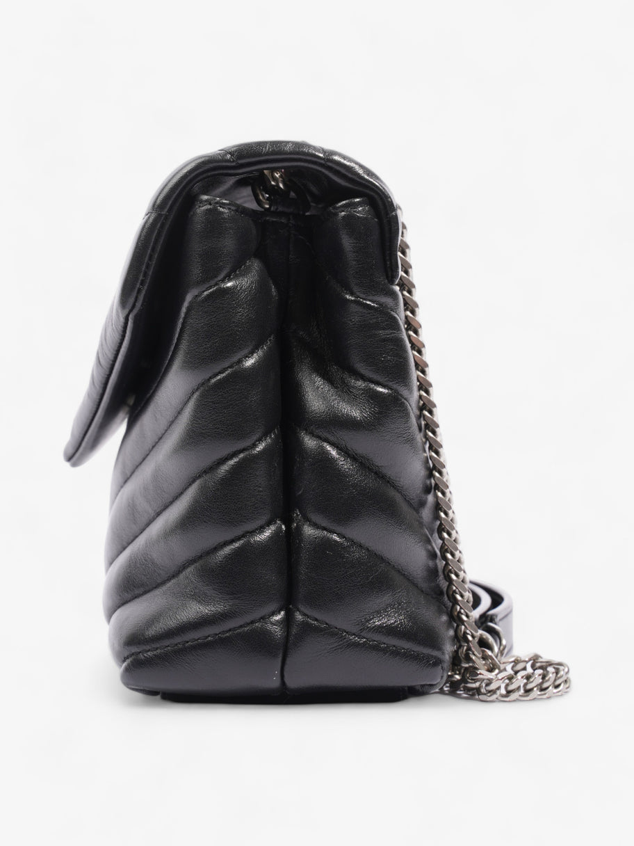 Saint Laurent Lou Lou Black Calfskin Leather Small Image 3