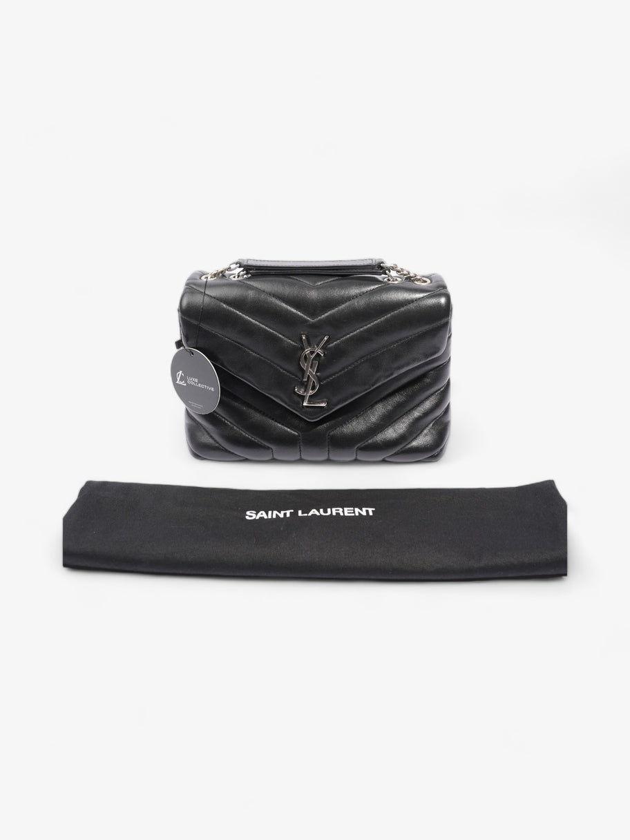 Saint Laurent Lou Lou Black Calfskin Leather Small Image 10