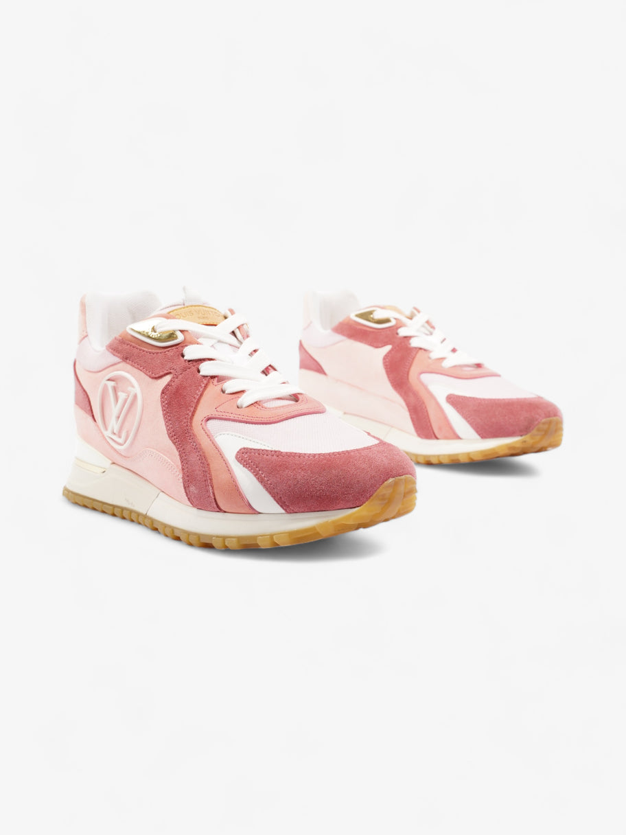 Louis Vuitton Run Away Pink / White Suede EU 38 UK 5 Image 2