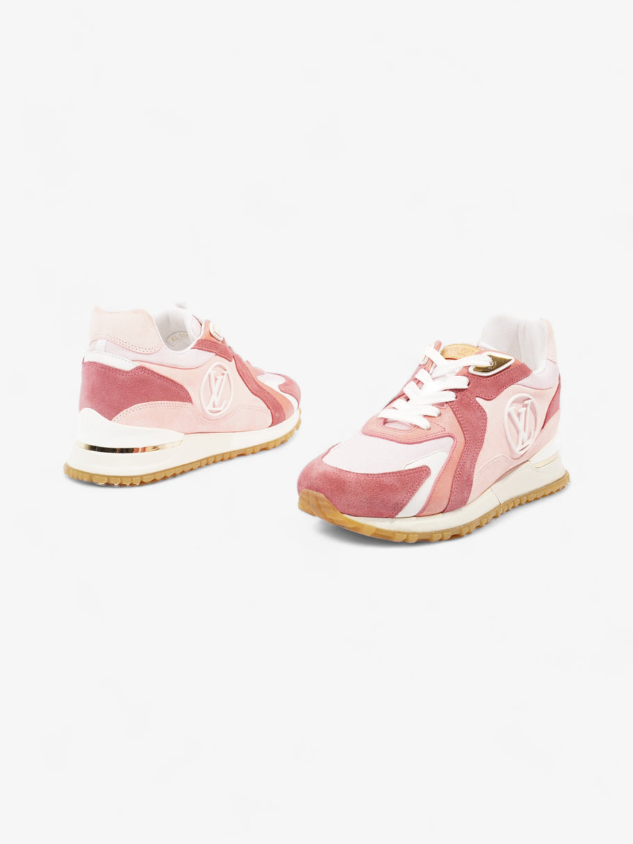 Louis Vuitton Run Away Pink / White Suede EU 38 UK 5 Image 9