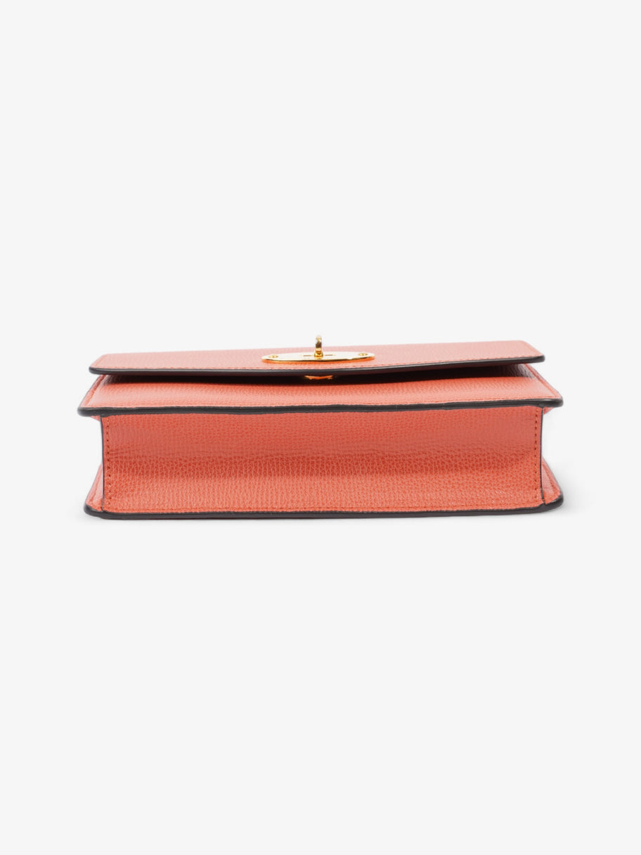 Mulberry Darley Coral Grained Leather Small Image 6