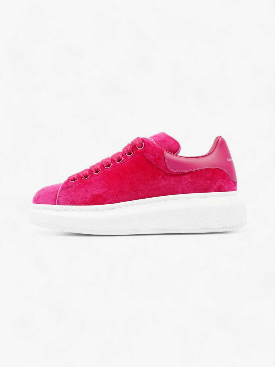 Alexander McQueen Oversized Sneaker Pink Velvet EU 37 UK 4 Image 5