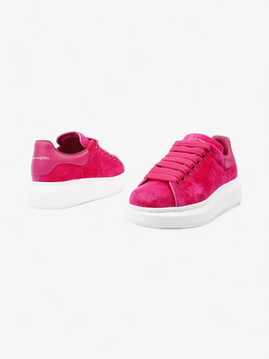 Alexander McQueen Oversized Sneaker Pink Velvet EU 37 UK 4 Image 9