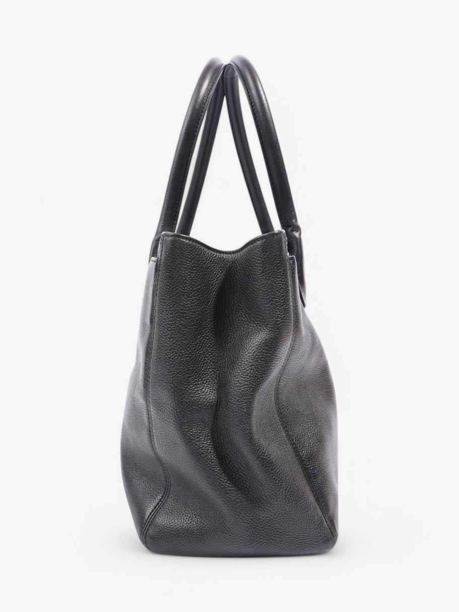 Chanel Cerf Executive Tote Black Leather Image 3