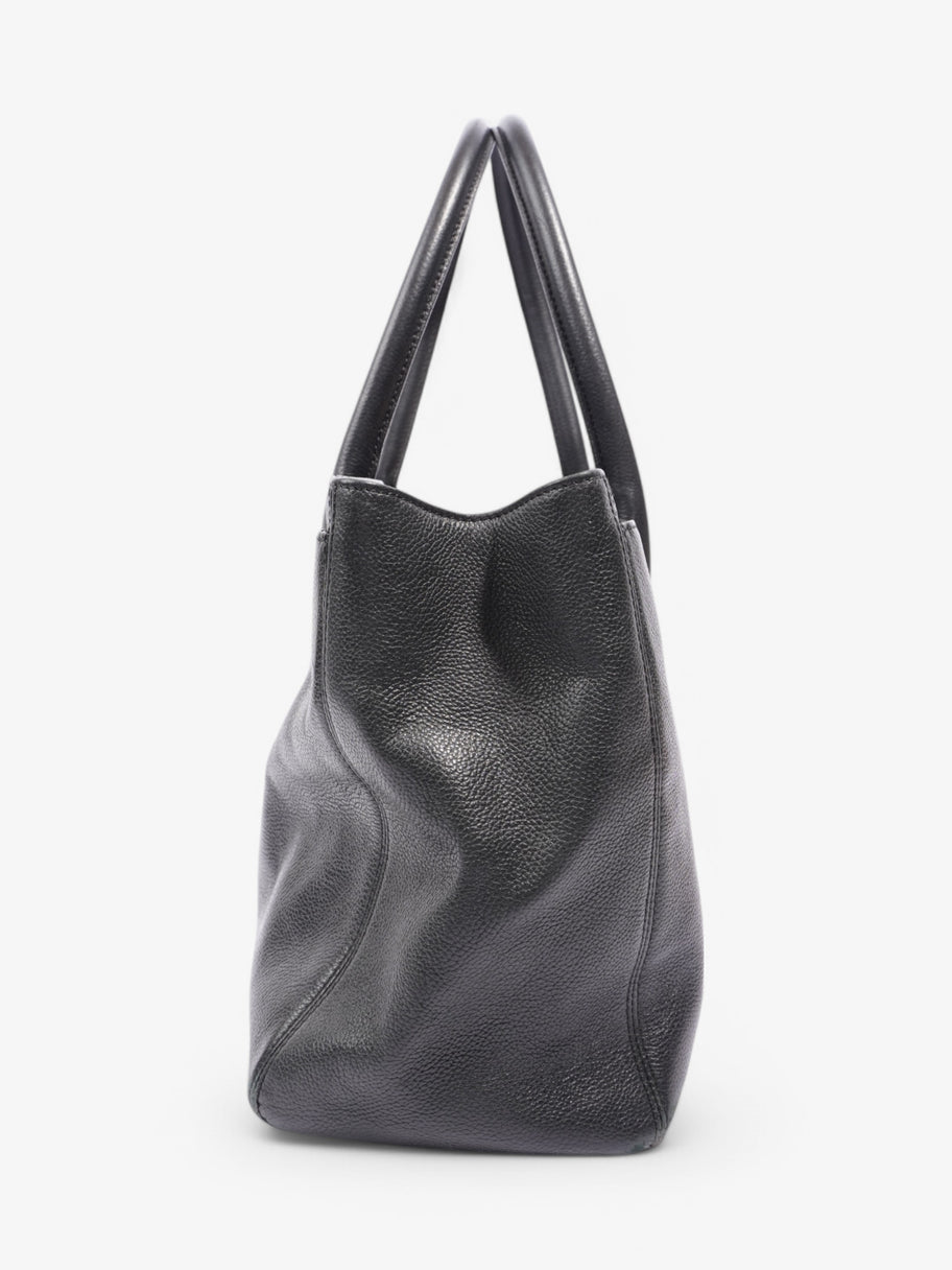 Chanel Cerf Executive Tote Black Leather Image 5