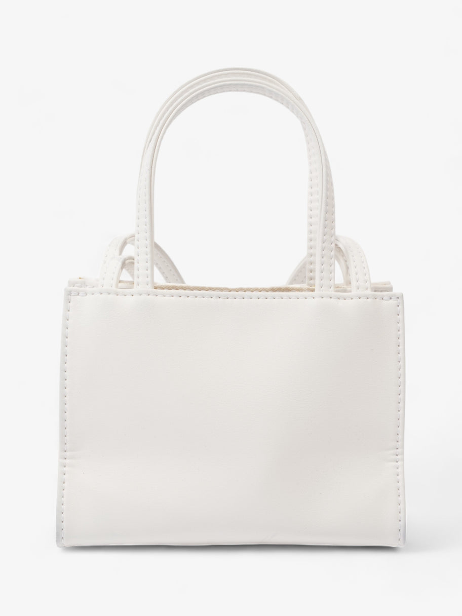 Telfar Shopping Bag White Polyurethane Small Image 4