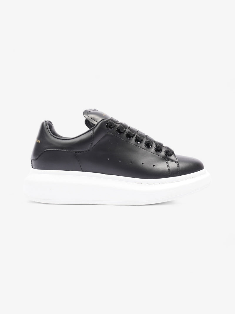  Alexander McQueen Oversized Sneakers Black Leather EU 38 UK 5