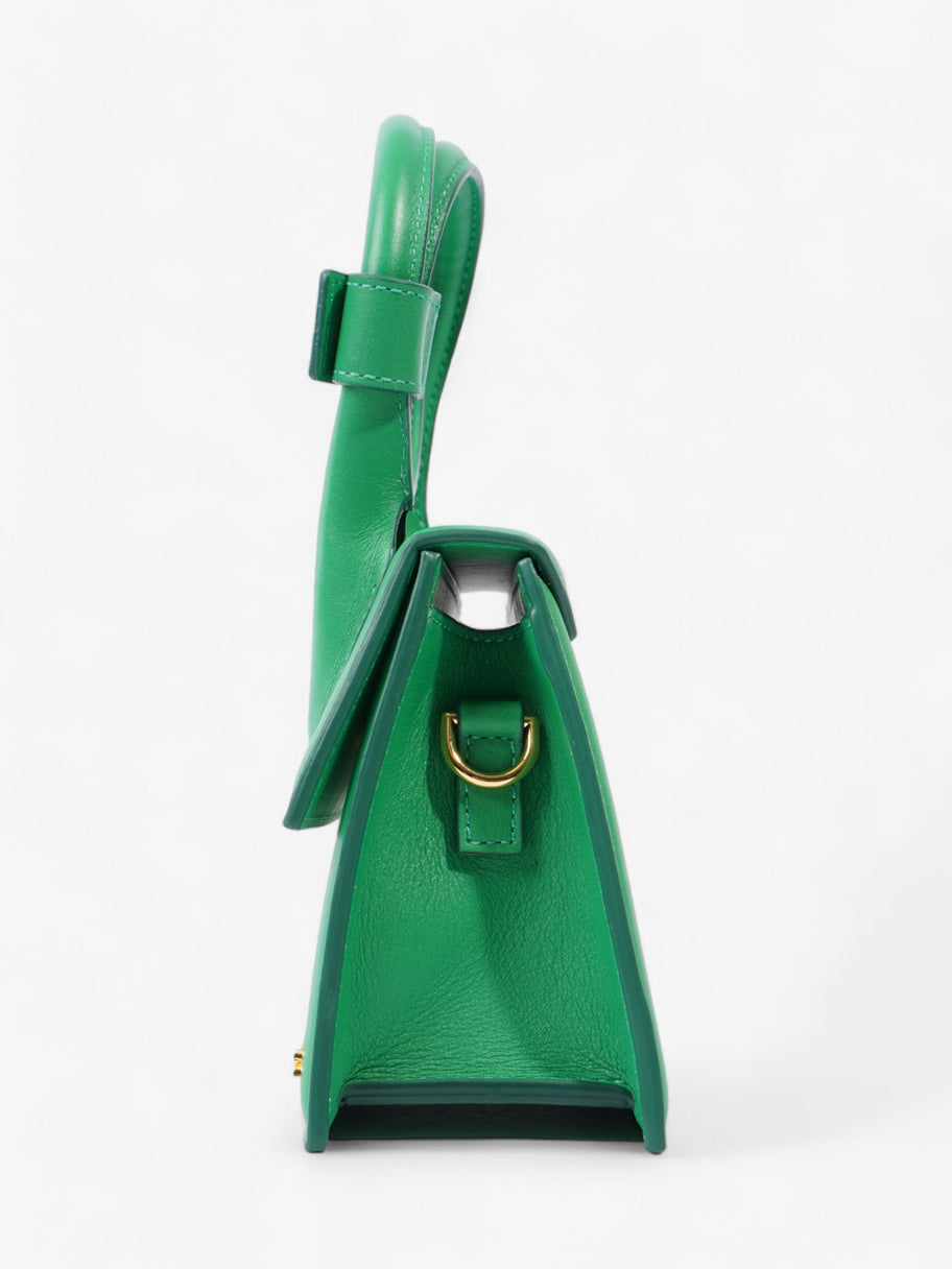 Jacquemus Le Chiquito Noeud Green Leather Image 3