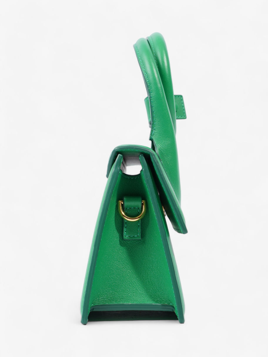 Jacquemus Le Chiquito Noeud Green Leather Image 5