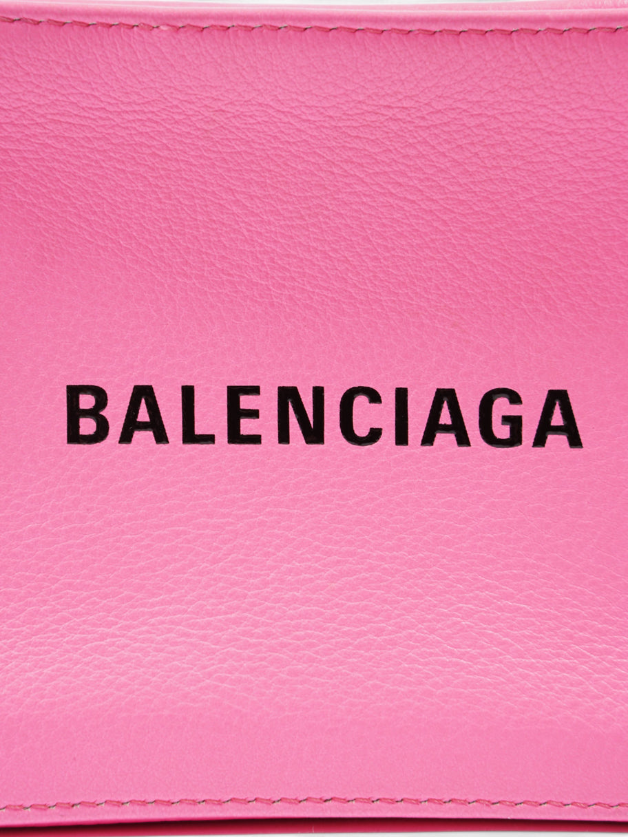 Balenciaga Everyday Camera bag Neon Pink / Black Leather Small Image 8