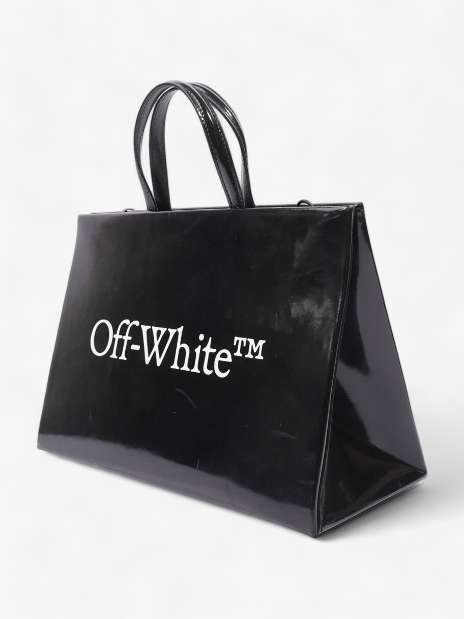 Off White Box Bag Black Patent Leather Medium Image 12