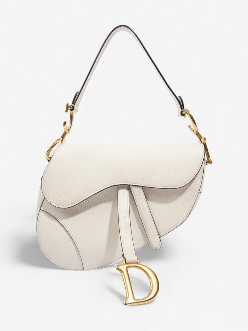  Christian Dior Saddle  Cream Leather