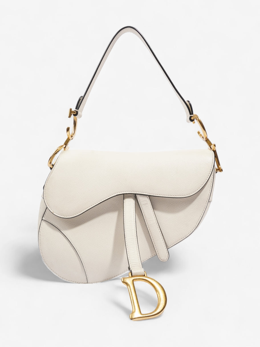 Christian Dior Saddle  Cream Leather Image 1