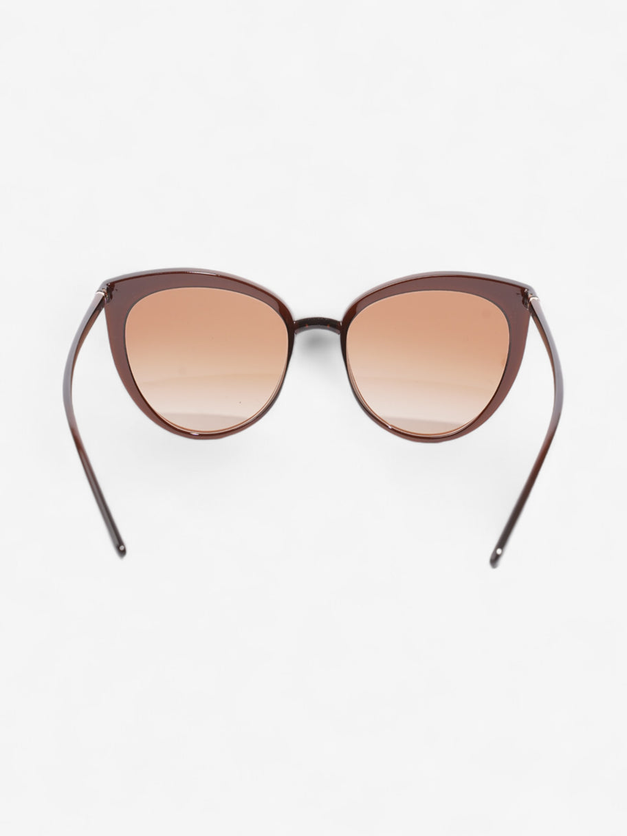 Dolce and Gabbana DG Sunglasses Brown Acetate 140mm Image 3