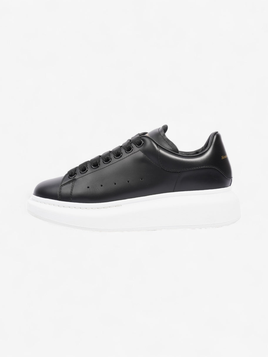 Alexander McQueen Oversized Sneakers Black Leather EU 38.5 UK 5.5 Image 5