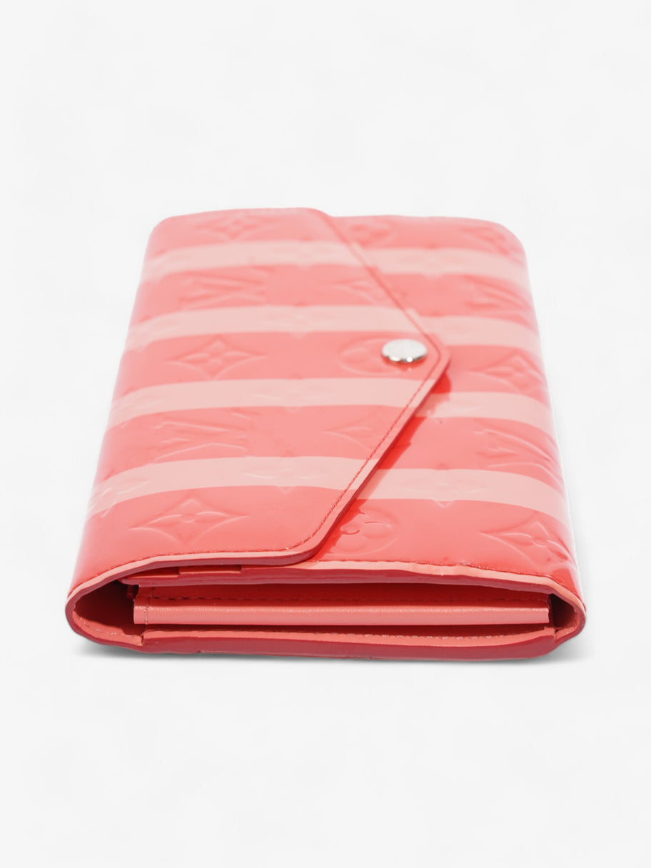 Louis Vuitton Sarah Wallet Pink / Red Patent Leather Image 4