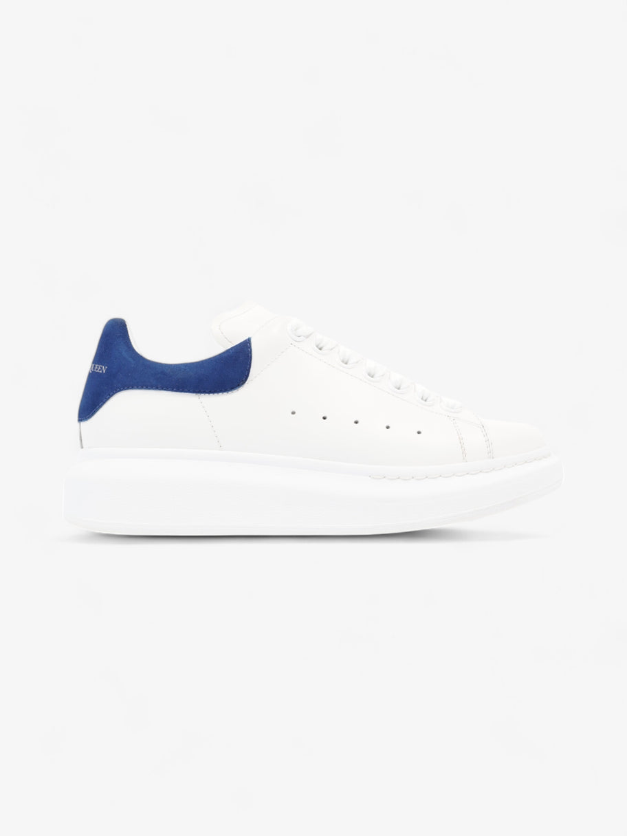 Alexander McQueen Oversized Sneakers White  / Blue Tab Leather EU 37 UK 4 Image 1