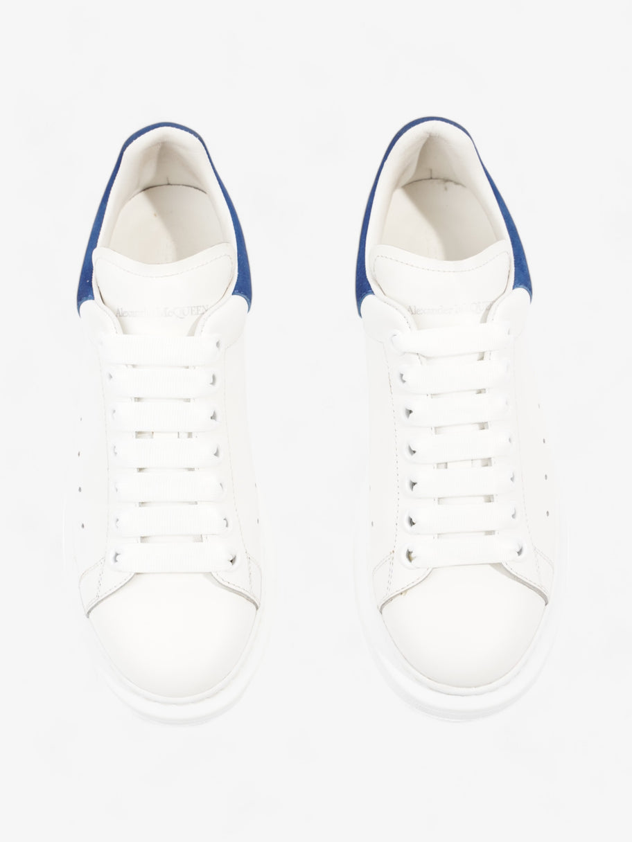 Alexander McQueen Oversized Sneakers White  / Blue Tab Leather EU 37 UK 4 Image 8