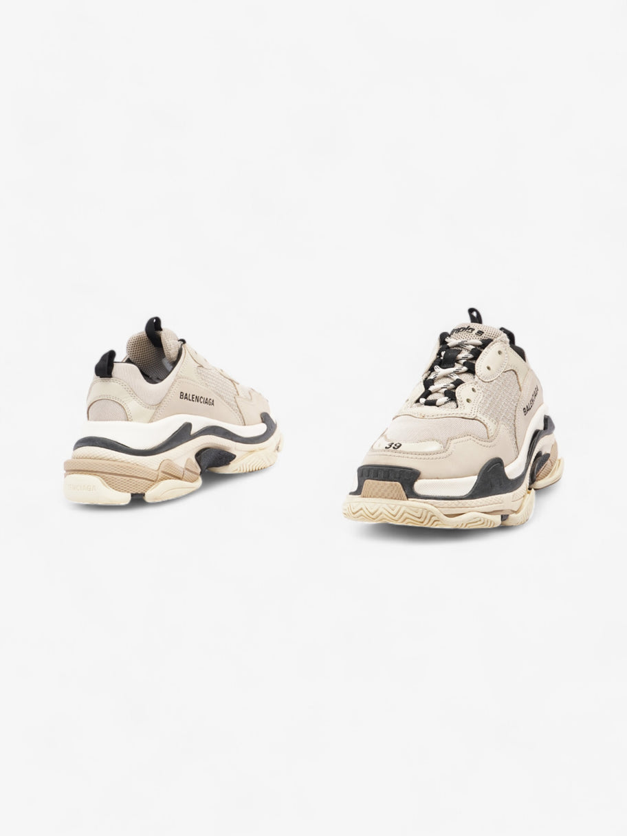 Balenciaga Triple S Beige / Black / White Mesh EU 39 UK 6 Image 9