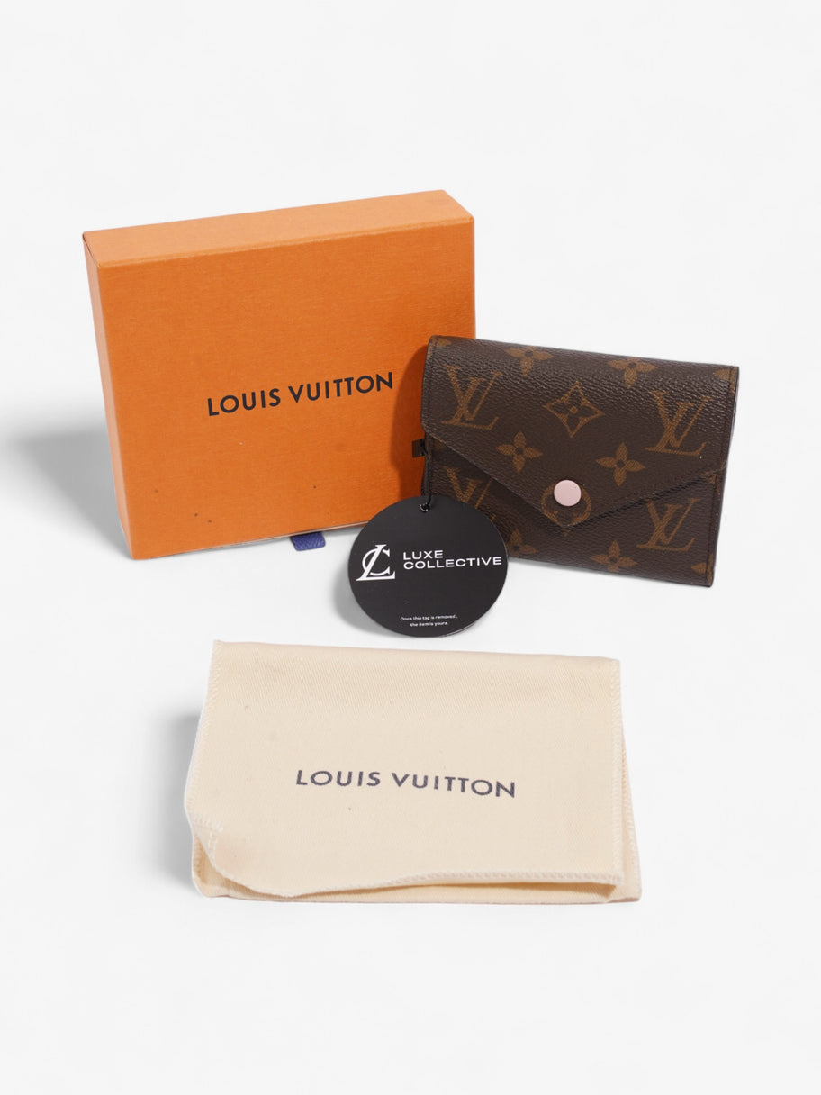 Louis Vuitton Victorine Monogram / Rose Ballerine Coated Canvas Image 10