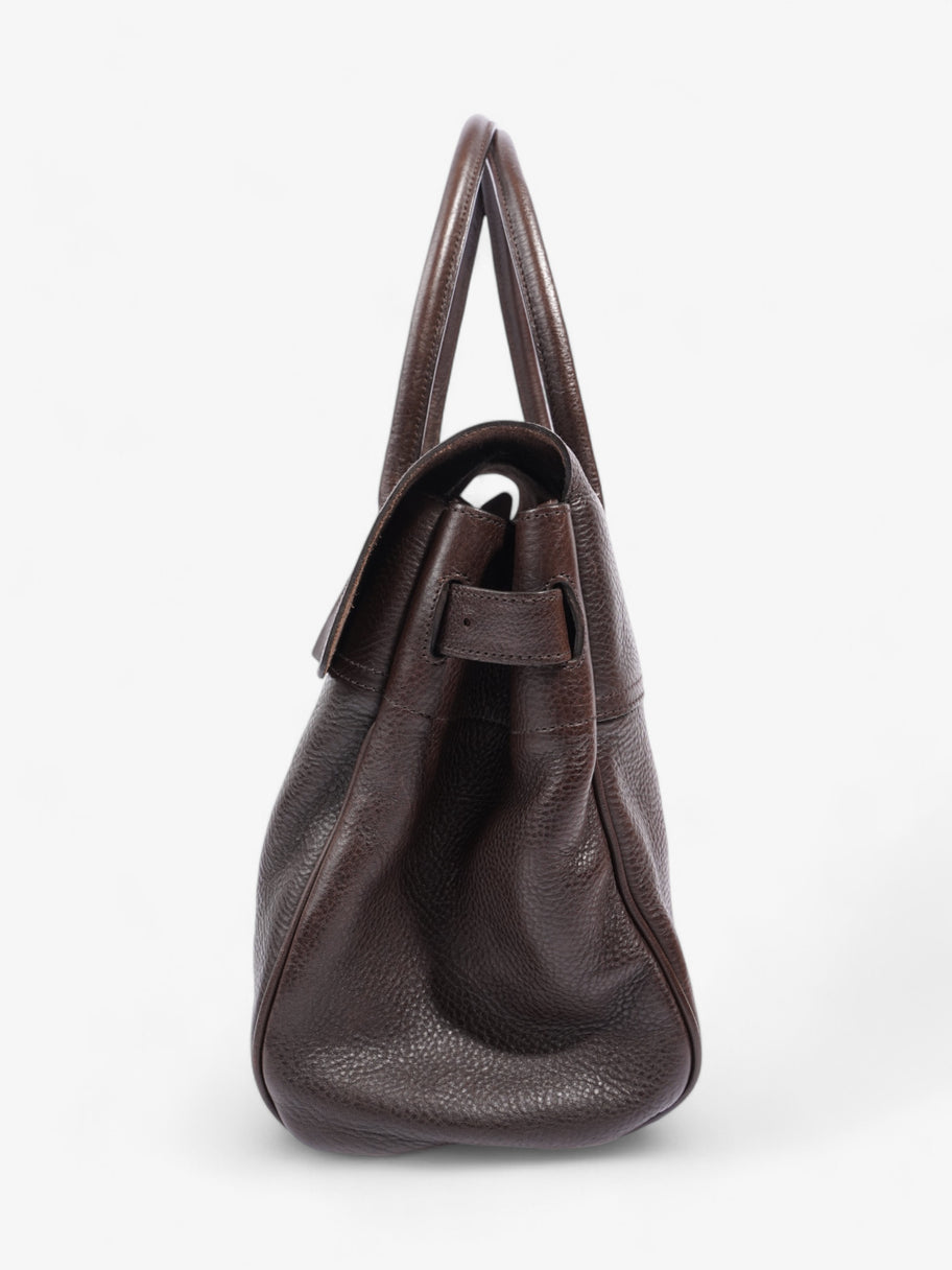 Mulberry Bayswater Chocolate Brown Grained Leather Image 3