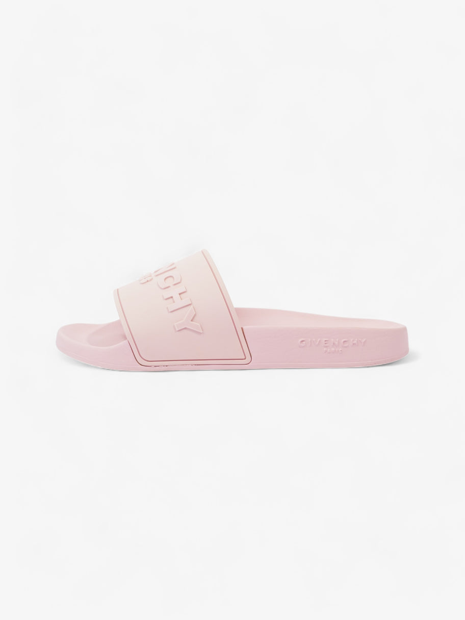 Givenchy Logo Slider Pink Rubber EU 37 UK 4 Image 5