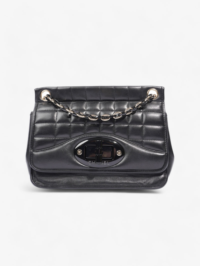  Chanel Chain Flap Black Leather