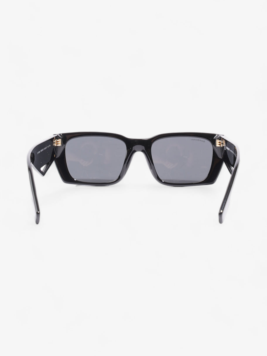 Burberry Rectangle-Frame Sunglasses Black Acetate 140mm Image 3