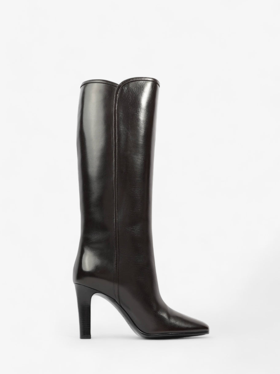 Saint Laurent Boots 110 Black Leather EU 38.5 UK 5.5 Image 4