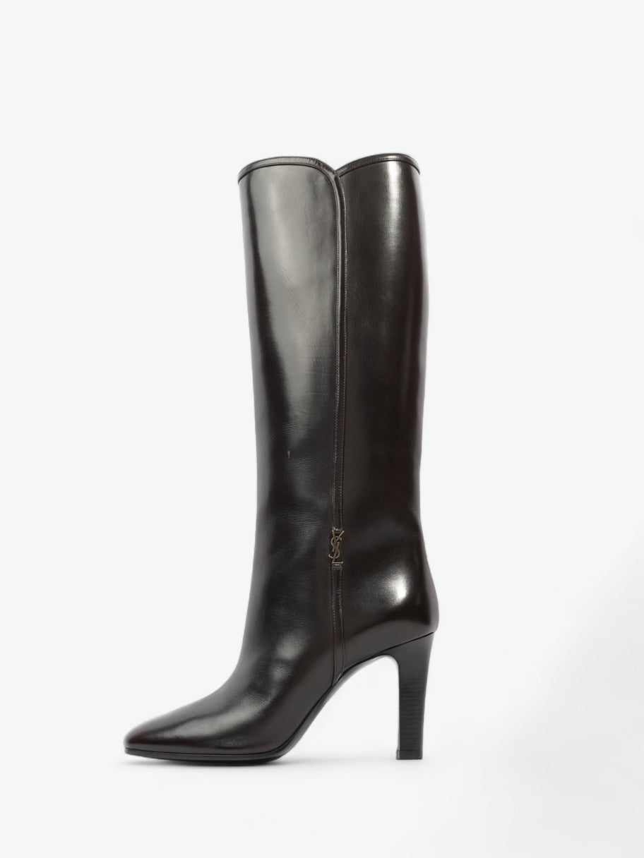 Saint Laurent Boots 110 Black Leather EU 38.5 UK 5.5 Image 5