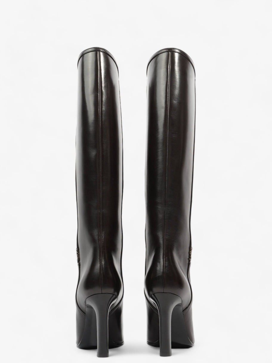 Saint Laurent Boots 110 Black Leather EU 38.5 UK 5.5 Image 6