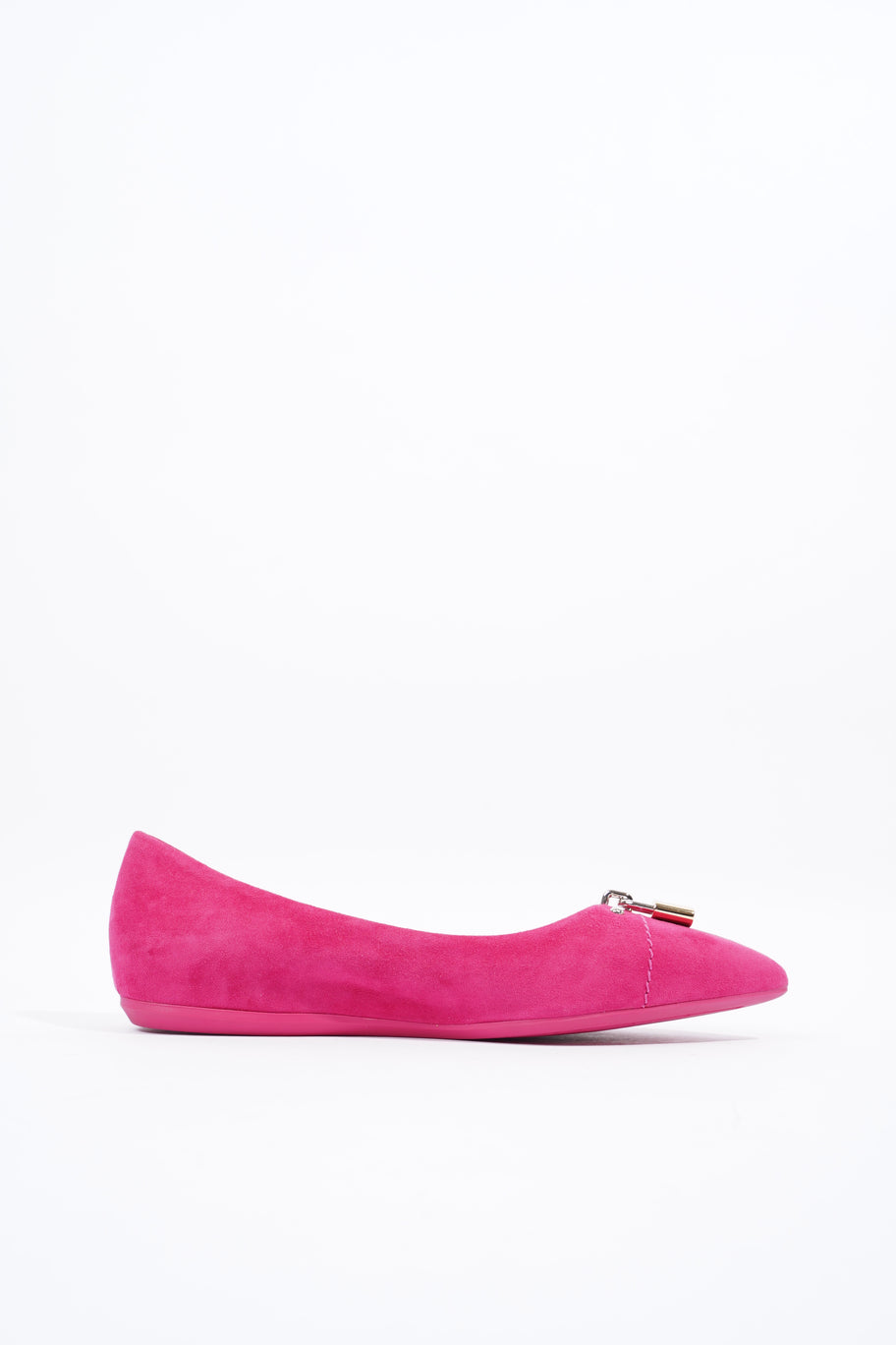 Louis Vuitton Ballet Flat Pink Velvet EU 35.5 UK 2.5 Image 4