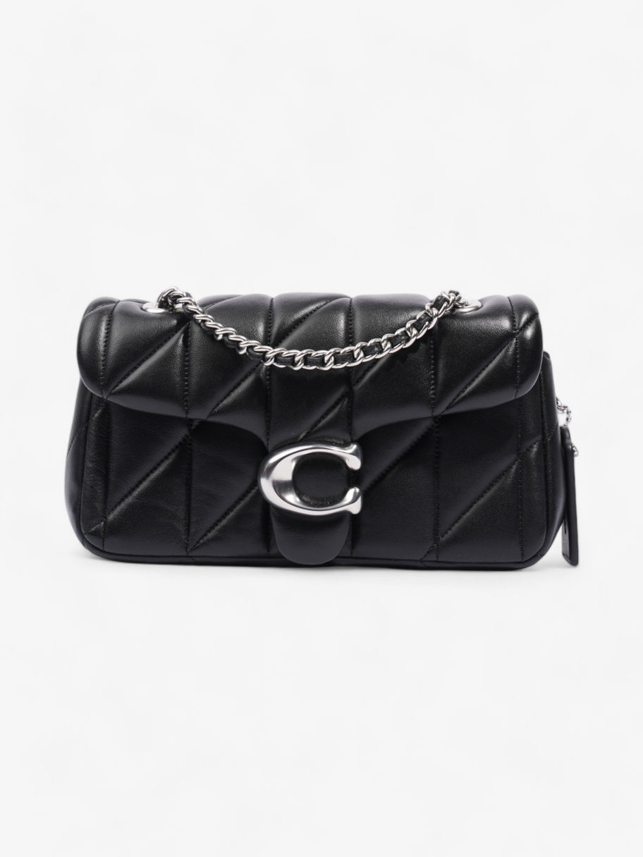 Coach Quilted Tabby Black Nappa Leather 20 Image 1