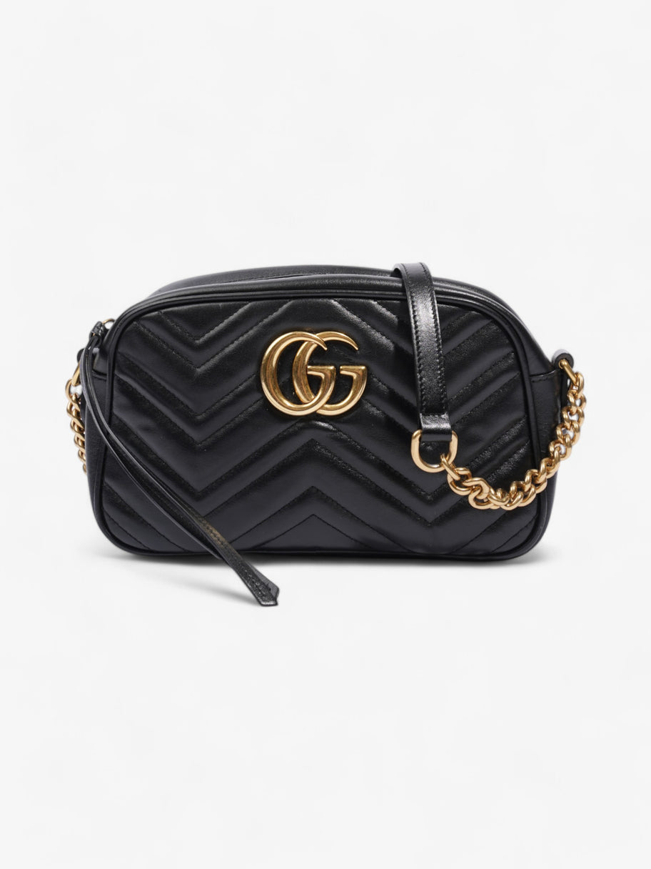 Gucci GG Marmont Black Matelasse Leather Small Image 1