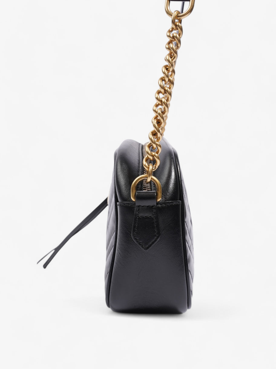 Gucci GG Marmont Black Matelasse Leather Small Image 3