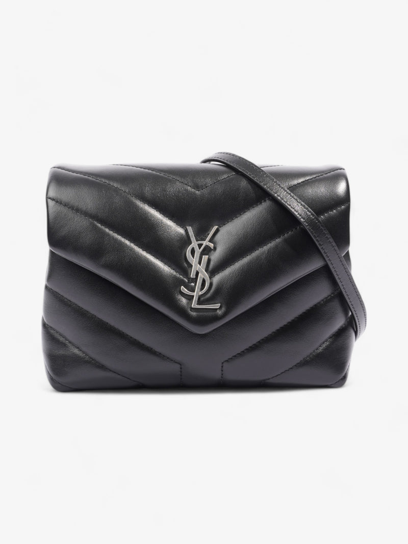  Saint Laurent Lou Lou Black Matelasse Leather Toy