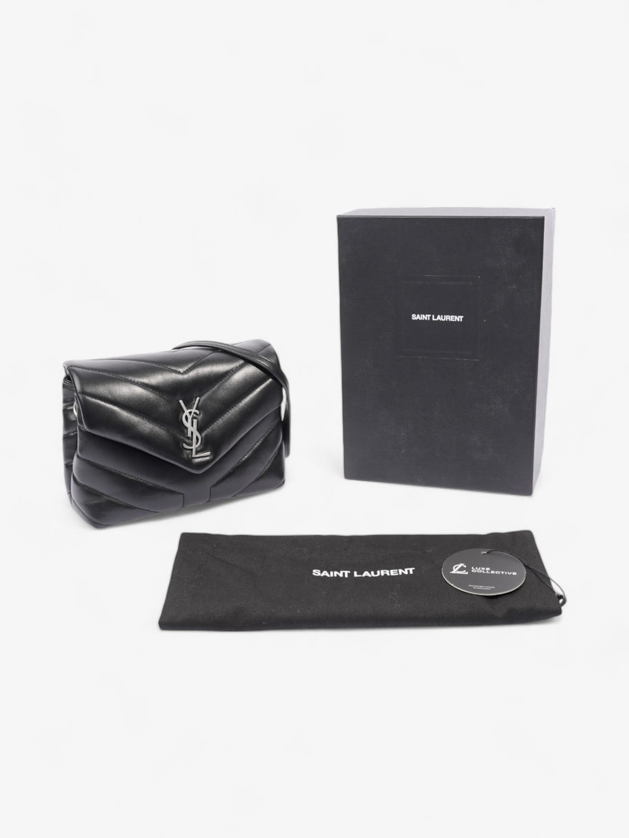 Saint Laurent Lou Lou Black Matelasse Leather Toy Image 9