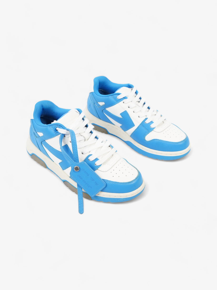 Off White Out Of Office Sneakers White / Blue Leather EU 39 UK 6 Image 2