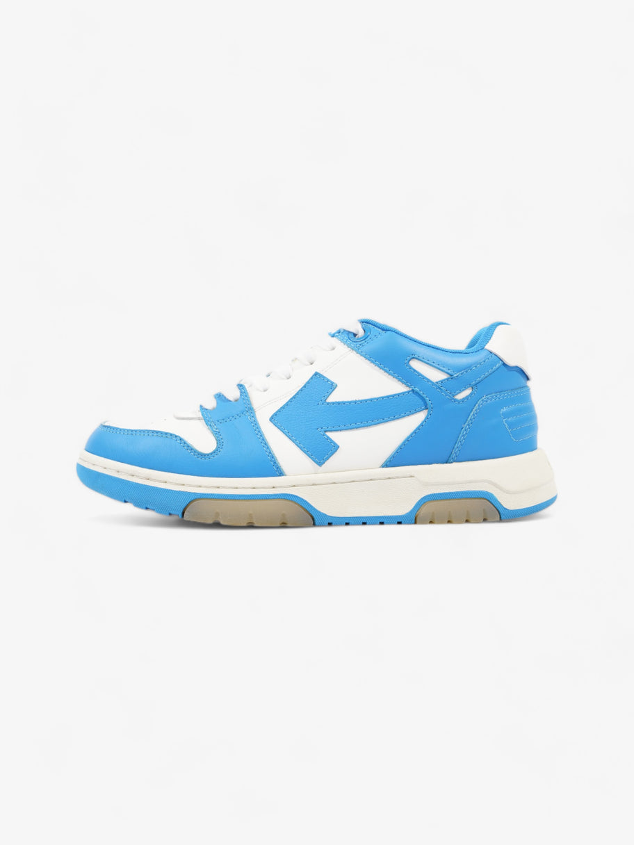 Off White Out Of Office Sneakers White / Blue Leather EU 39 UK 6 Image 5