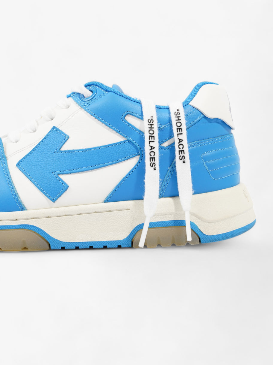 Off White Out Of Office Sneakers White / Blue Leather EU 39 UK 6 Image 6