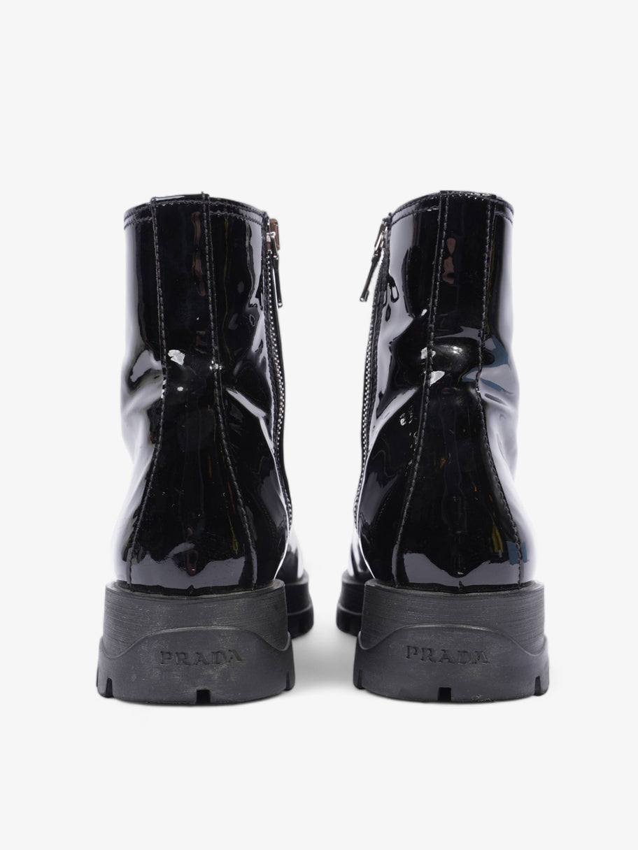 Prada Boots Black Patent Leather EU 36.5 UK 3.5 Image 6