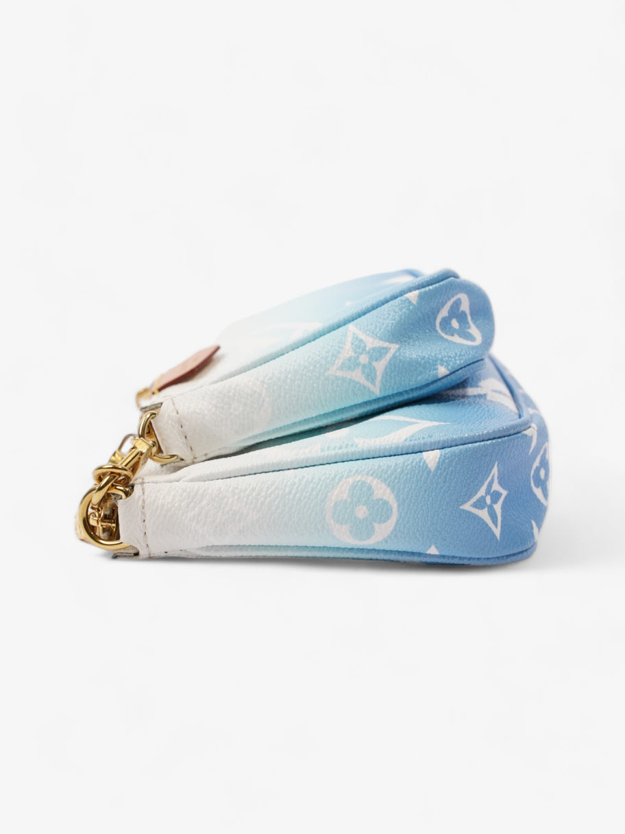 Louis Vuitton By The Pool Multi Pochette Accessoires Blue Gradient Monogram Coated Canvas Image 3