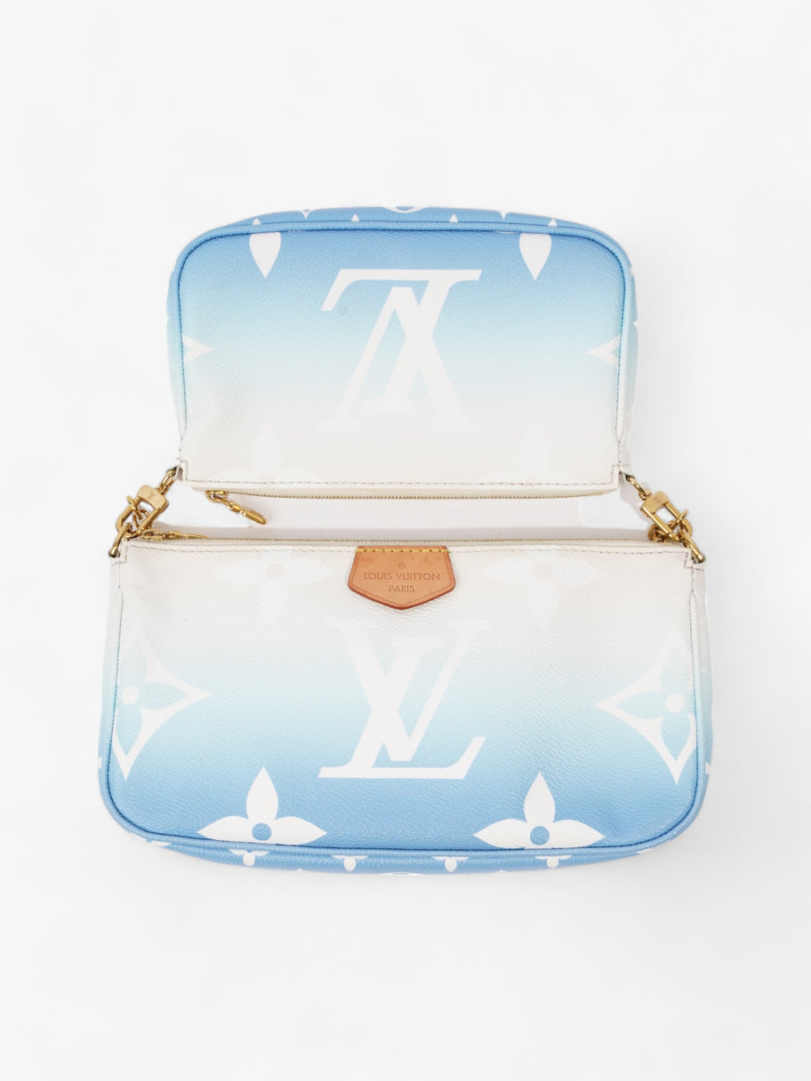 Louis Vuitton By The Pool Multi Pochette Accessoires Blue Gradient Monogram Coated Canvas Image 6