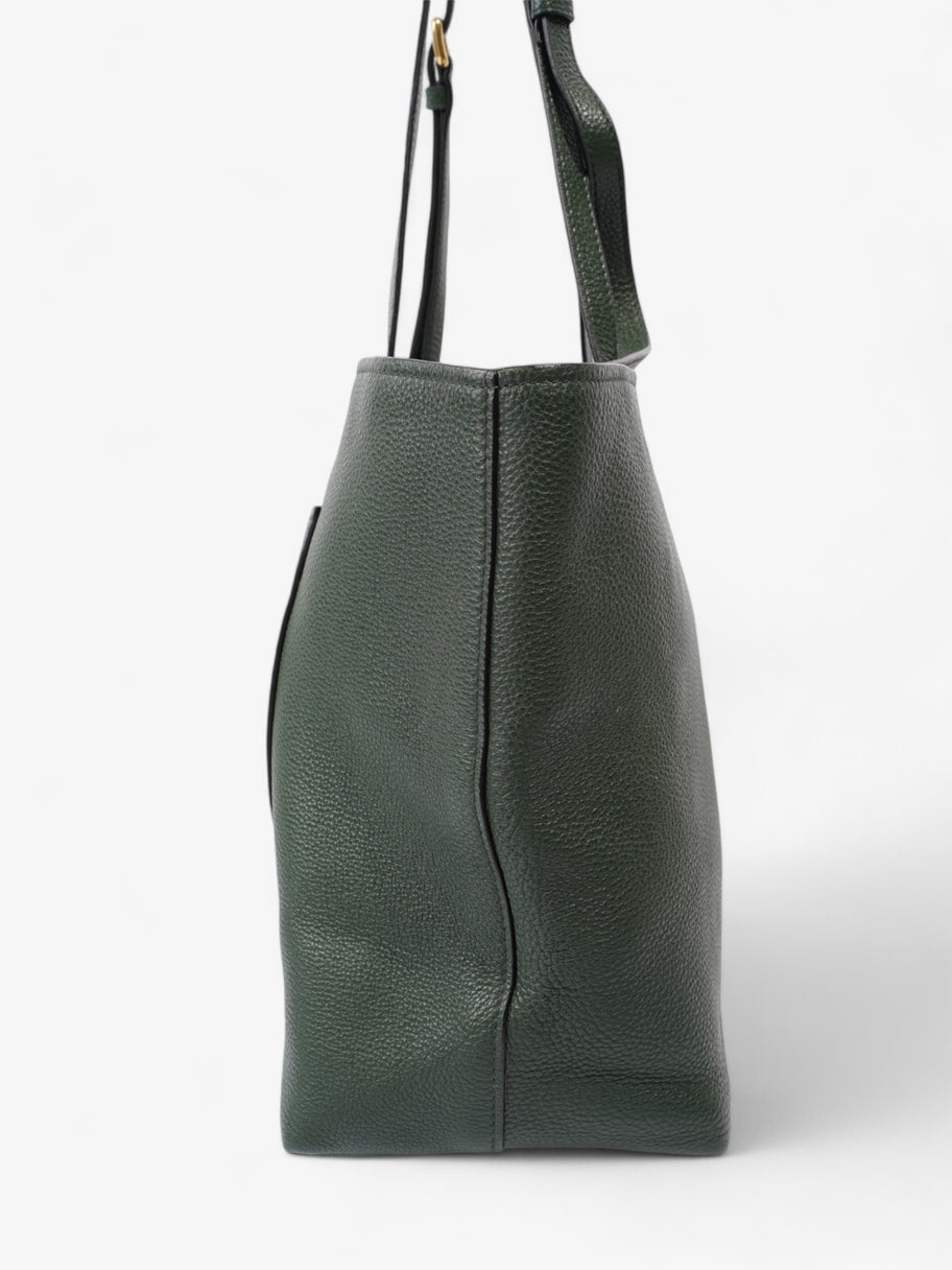 Prada Tote Green Leather Image 5