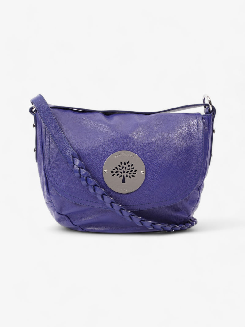  Mulberry Daria Hobo Blue Leather