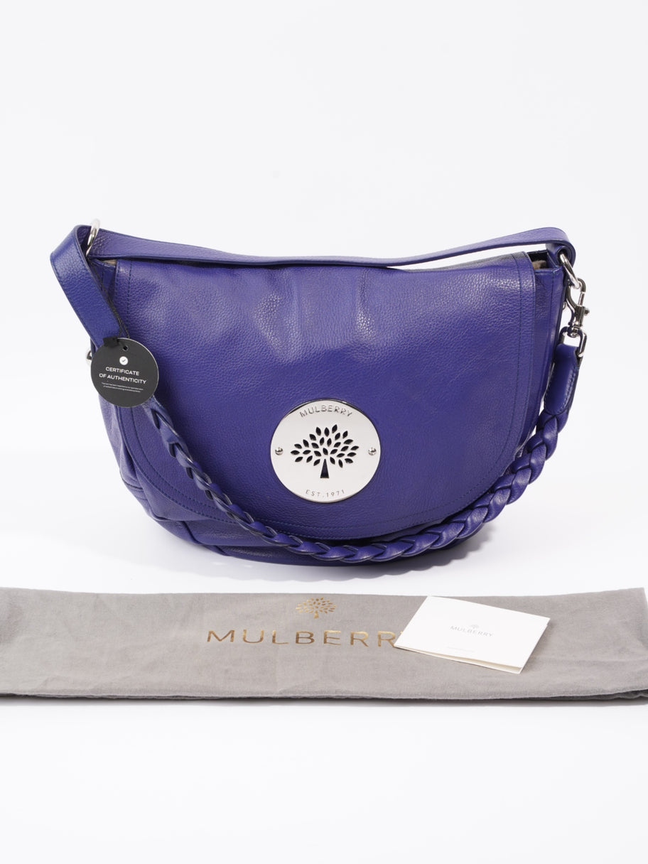 Mulberry Daria Hobo Blue Leather Image 10