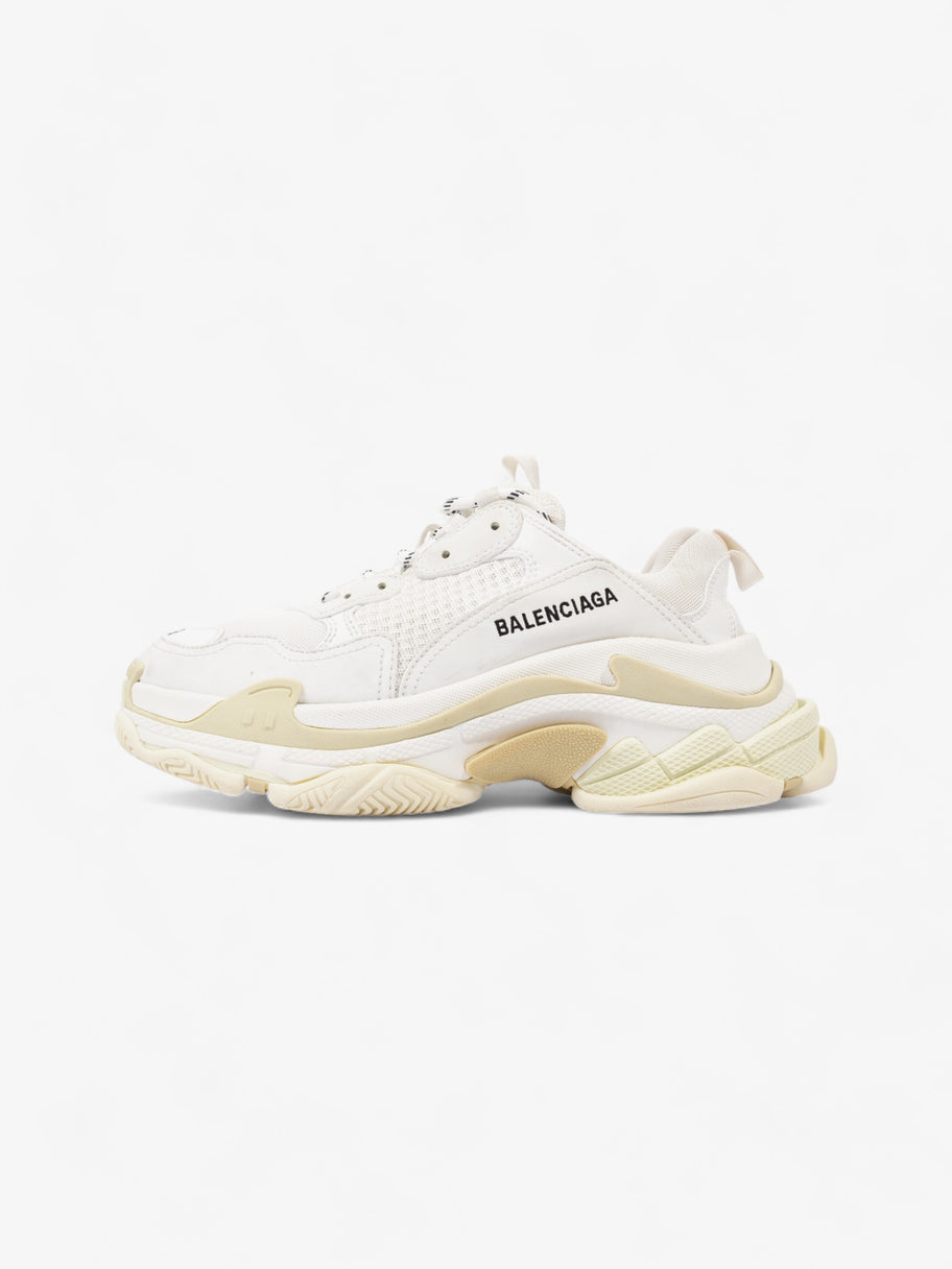 Balenciaga Triple S White / Cream / Black Mesh EU 39 UK 6 Image 5