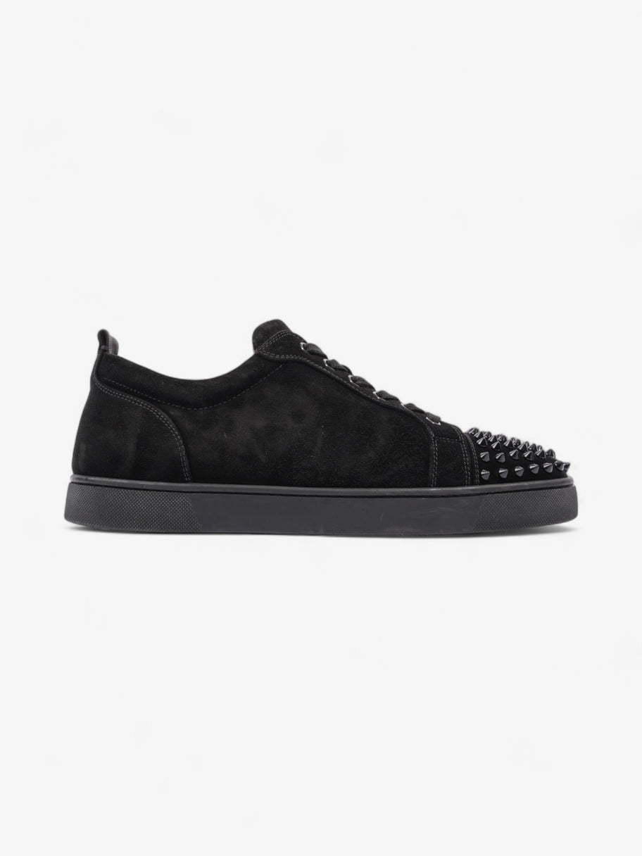 Christian Louboutin Louis Junior Spikes Black Suede EU 44 UK 10 Image 1