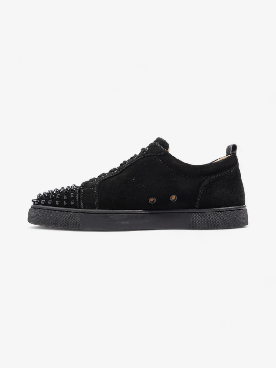 Christian Louboutin Louis Junior Spikes Black Suede EU 44 UK 10 Image 3